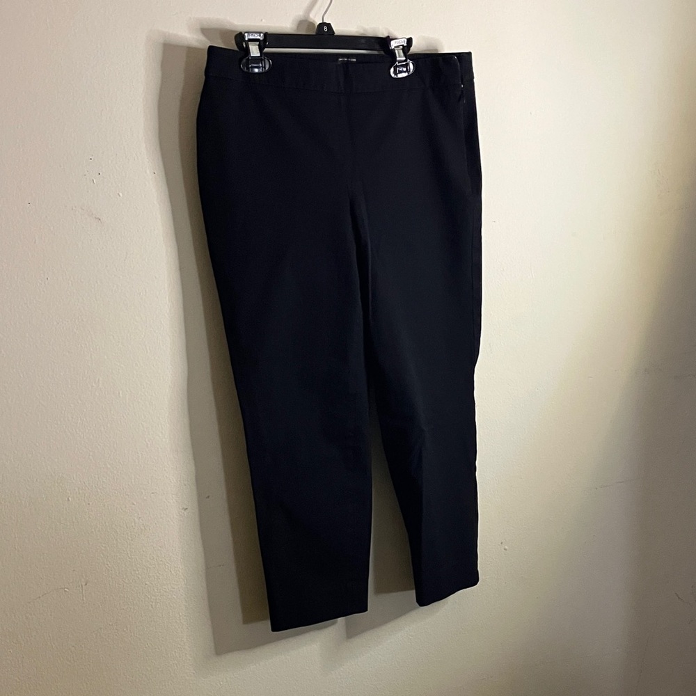Talbots Black Chatham Crop Pants